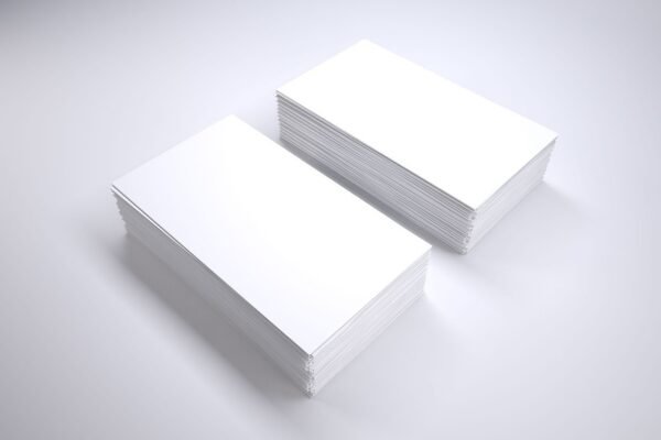400 GSM with Glossy Lamination Size: 9x5.5cm