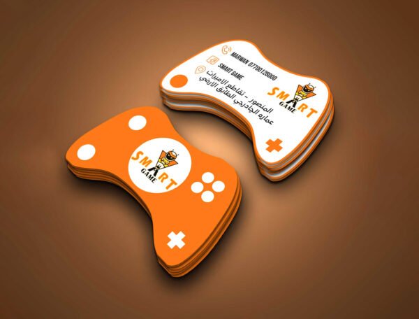BUSINESS CARD, 400 GSM, CUSTOM DIE CUT, SPOT UV, MATT LAMINATION, - Image 4