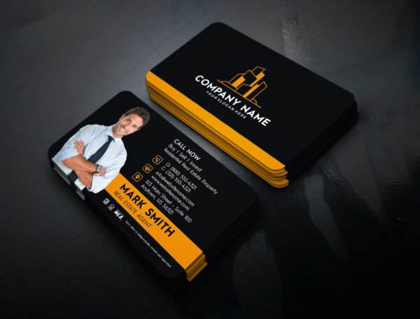 BUSINESS CARD, 400 GSM, MATT LAMINATION, ROUND CORNER - Image 2