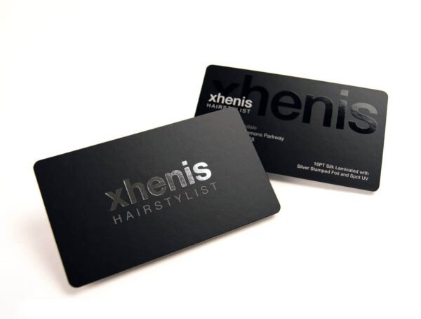 BUSINESS CARD, 400 GSM, MATT LAMINATION, SPORT UV, ROUND CORNER - Image 2