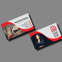 ABUXSS- BUSINESS CARD, 400 GSM, WITH GLOSSY LAMINATION-1