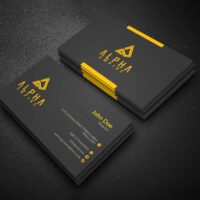 ABUXSS- BUSINESS CARD, 400 GSM, WITH GLOSSY LAMINATION-2