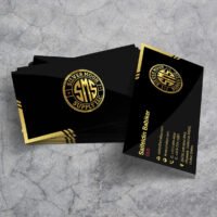 ABUXSS- BUSINESS CARD, 400 GSM, WITH GLOSSY LAMINATION-3