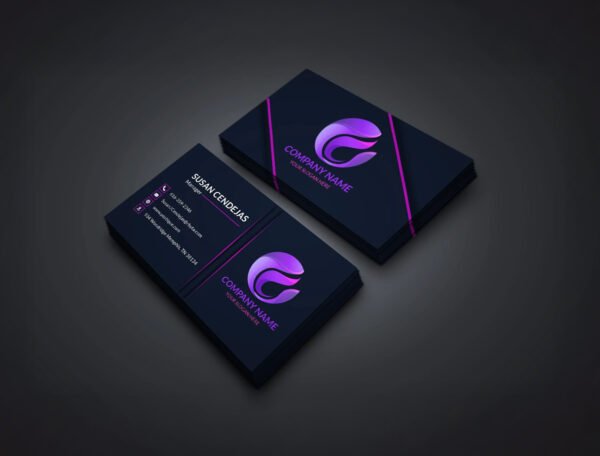 BUSINESS CARD, 400 GSM, WITHOUT LAMINATION