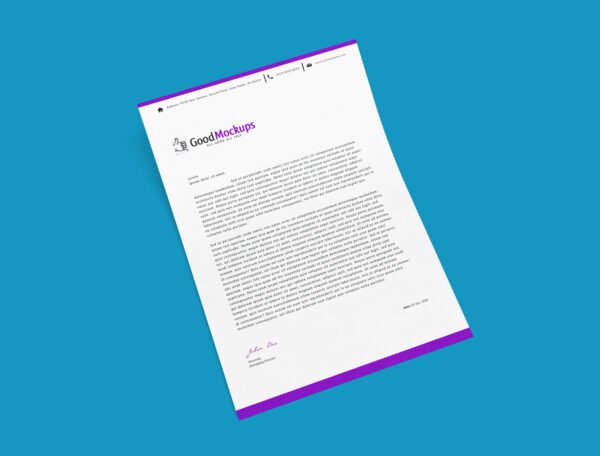 Letterhead Wood Free paper 100gsm - Image 3