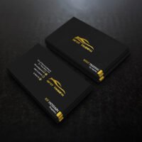 BUSINESS CARD, 400 GSM, GOLD FOIL, MATT LAMINATION-4