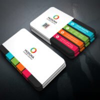 BUSINESS CARD, 400 GSM, ROUNDED CORNER, GLOSSY LAMINATION-1