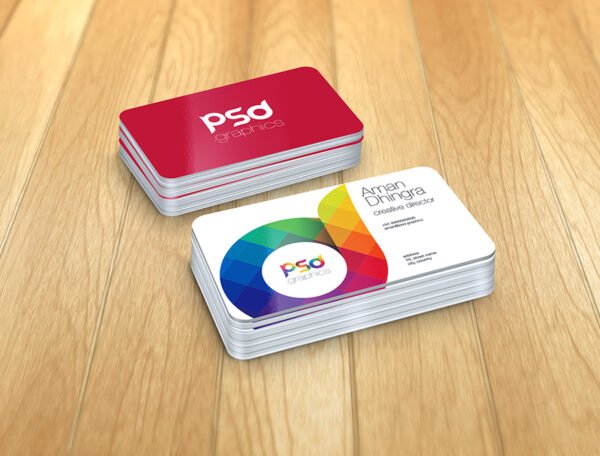 BUSINESS CARD, 400 GSM, ROUNDED CORNER, GLOSSY LAMINATION - Image 4