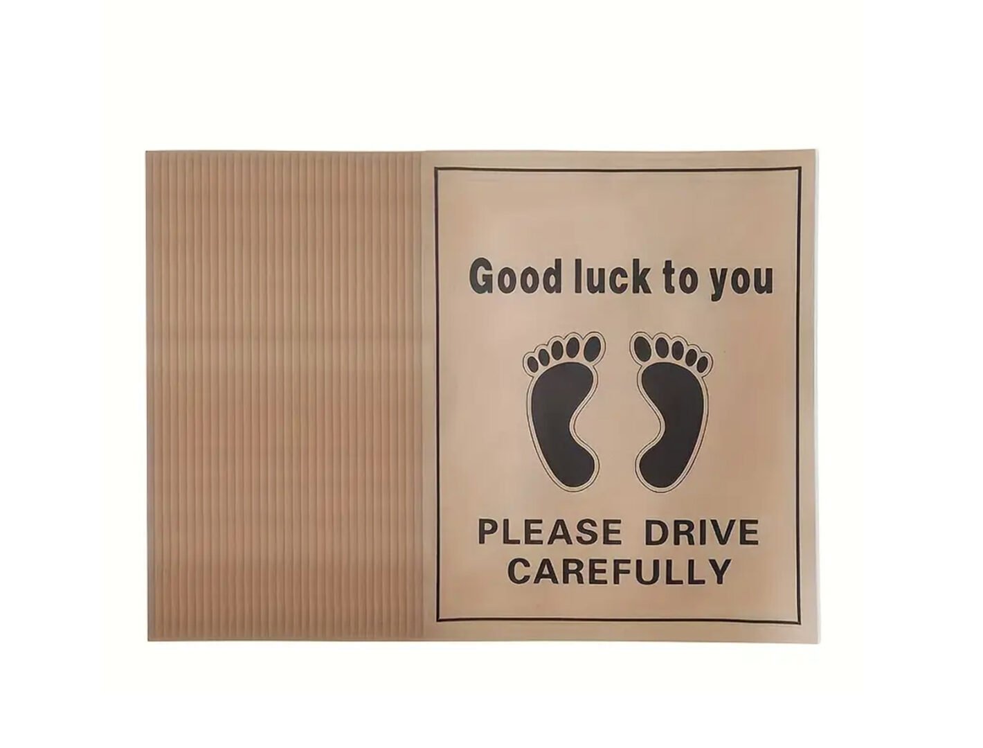 100 GSM Woodfree Paper Car Mat 2 Color Size 42x60 cm