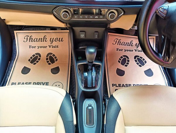 100 GSM Woodfree Paper Car Mat 2 Color Size 42x60 cm - Image 4