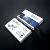 ABUXSS- BUSINESS CARD, 400 GSM WITH MATT LAMINATION-2