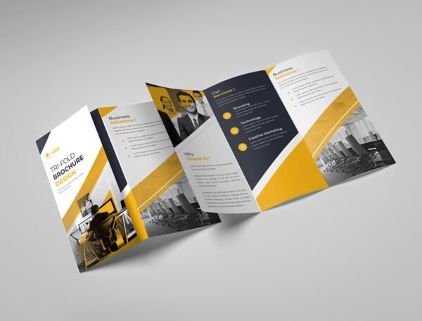 100 GSM Woodfree Brochure (Size: A3 Tryfold) - Image 2