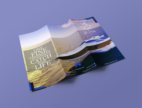 100 GSM Woodfree Brochure (Size: A3 Tryfold) - Image 3