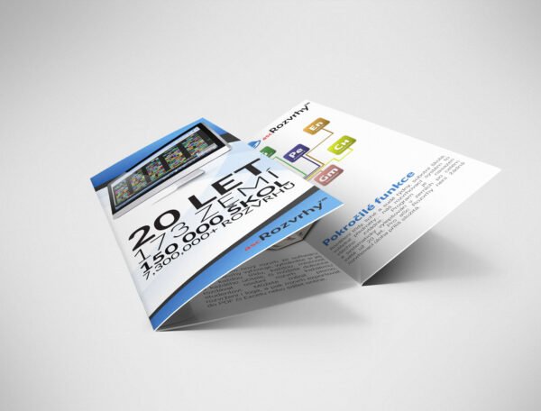 100 GSM Woodfree Brochure (Size: B4 Tryfold) - Image 3