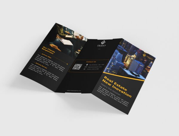100 GSM Woodfree Brochure (Size: B4 Tryfold) - Image 4