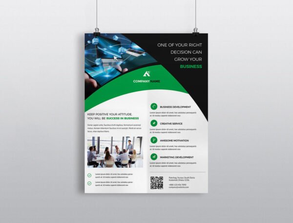 100 GSM Woodfree Flyer (Size: A3) - Image 2