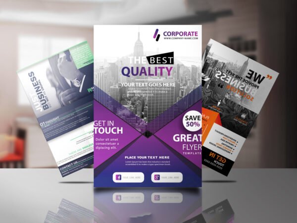 100 GSM Woodfree Flyer (Size: B4)