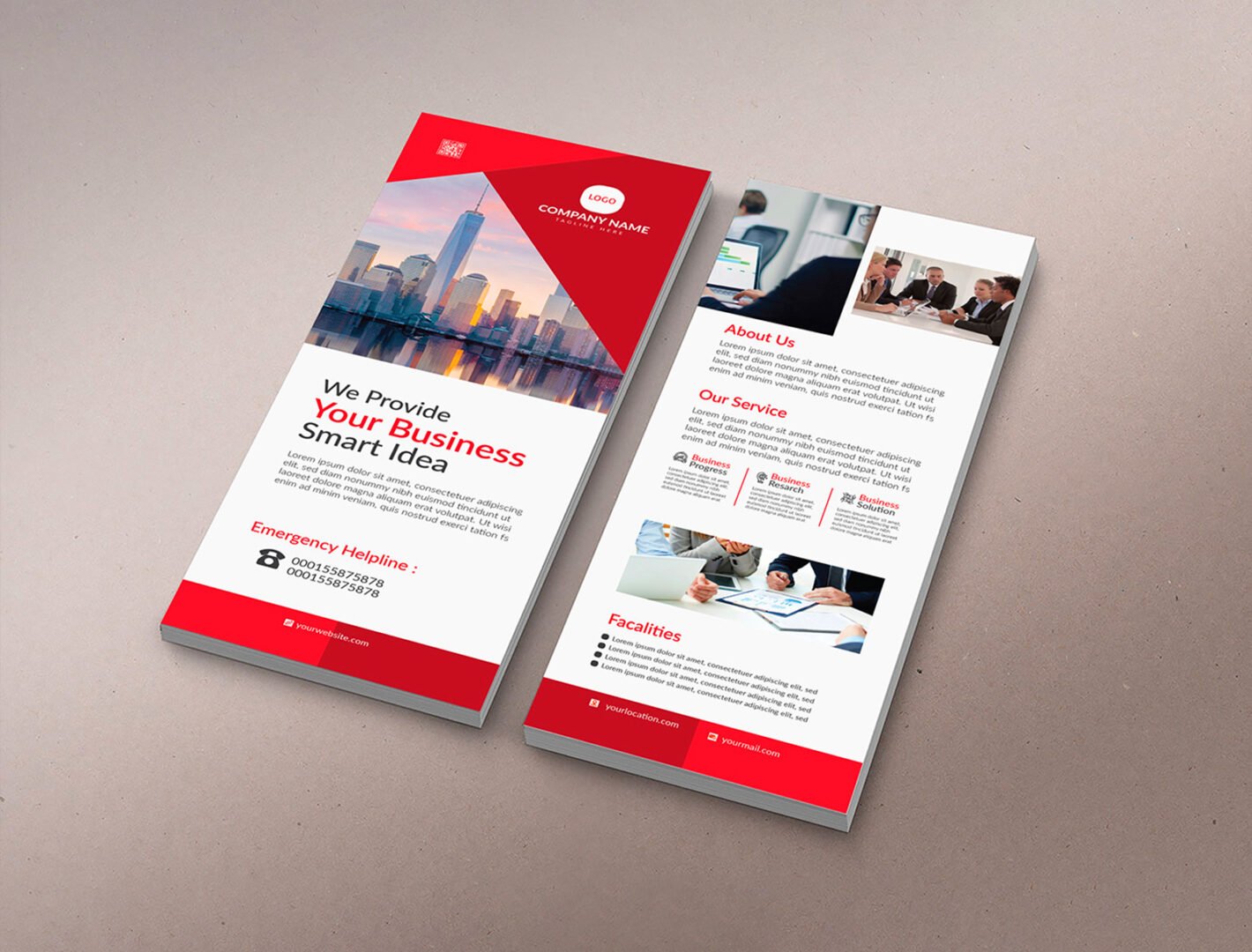 100 GSM Woodfree Flyer (Size: DL)