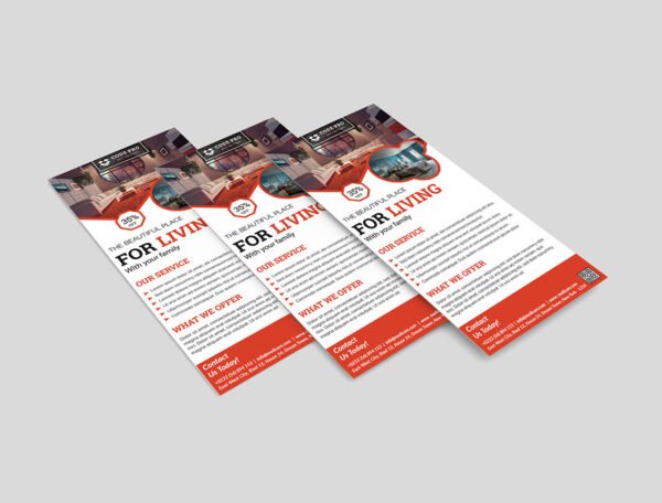 100 GSM Woodfree Flyer (Size: DL) - Image 2