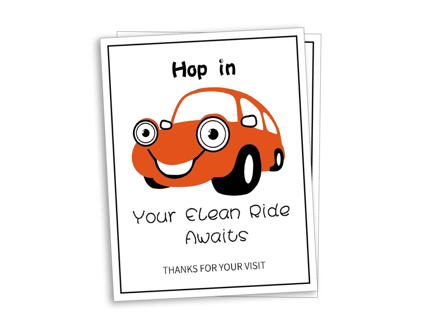 100 GSM Woodfree Paper Car Mat 2 Color Size 30x42 cm