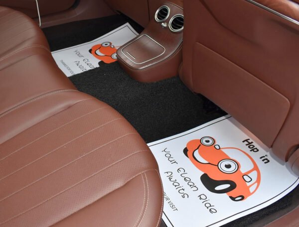 100 GSM Woodfree Paper Car Mat 2 Color Size 30x42 cm - Image 3