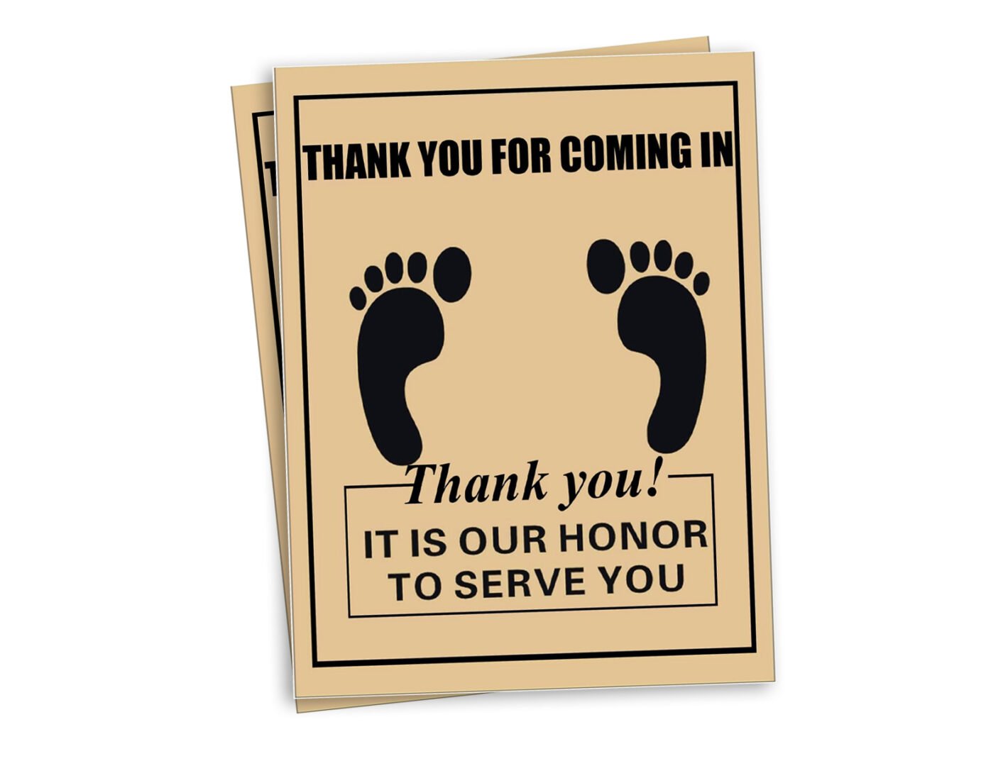 100 GSM Woodfree Paper Car Mat 2 Color Size 34x48 cm