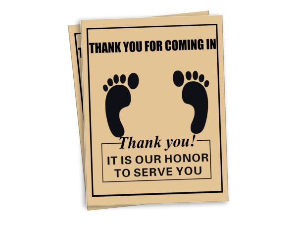 100 GSM Woodfree Paper Car Mat 2 Color Size 34x48 cm