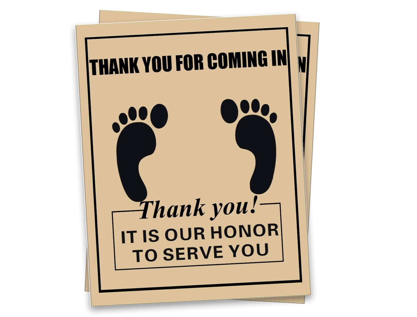 100 GSM Woodfree Paper Car Mat 2 Color Size 48x68 cm