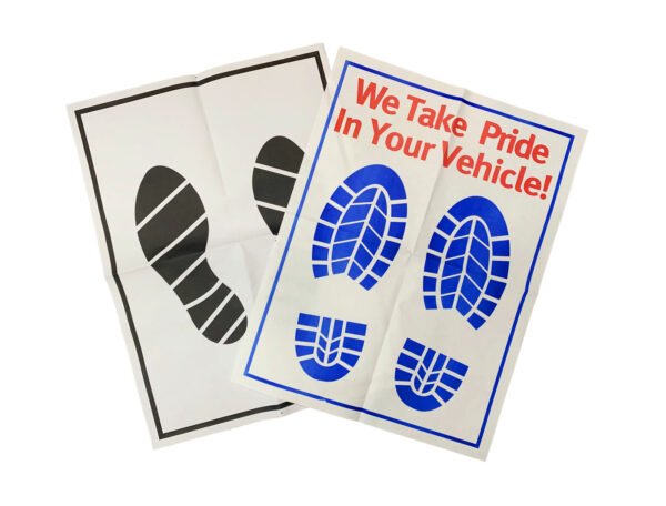100 GSM Woodfree Paper Car Mat 4 Color Size 34x48 cm - Image 3