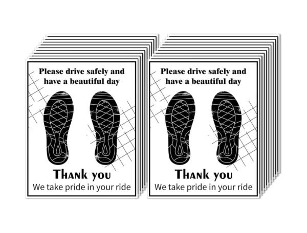 100 GSM Woodfree Paper Car Mat 4 Color Size 42x60 cm - Image 4