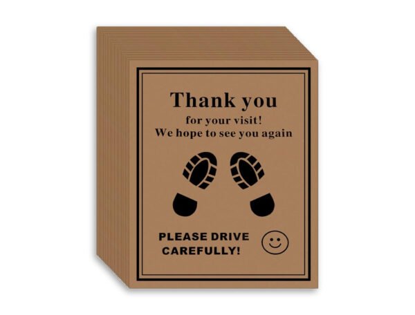 100 GSM Woodfree Paper Car Mat 4 Color Size 48x68 cm - Image 2
