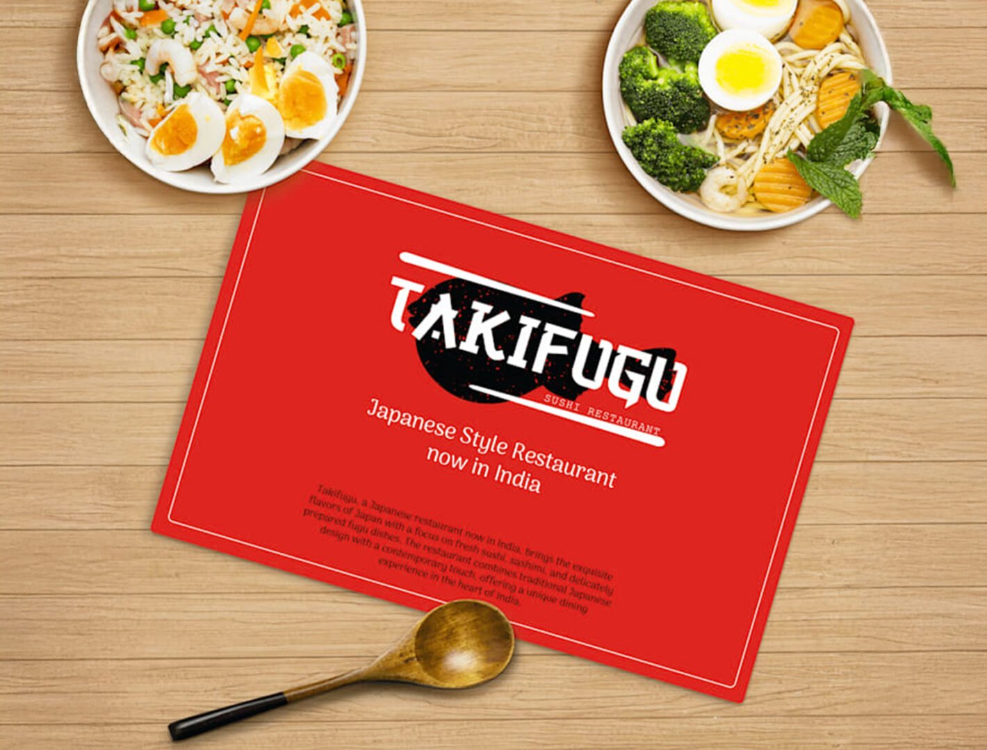 100 GSM Woodfree Paper Table Mat  (Size: 34x48cm)
