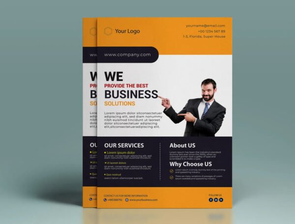 115 GSM Glossy Economy Flyer (Size: A4) - Image 4