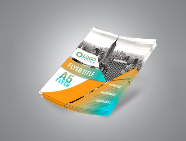 115 GSM Glossy Economy Flyer (Size: A5) - Image 4