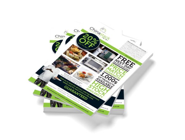 115 GSM Glossy Economy Flyer (Size: A5) - Image 2