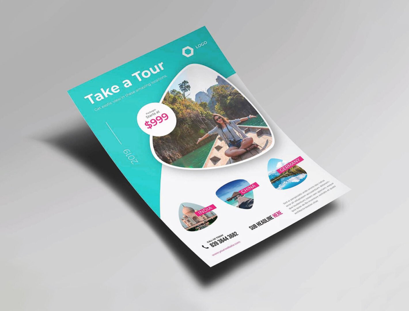 115 GSM Glossy Economy Flyer (Size: B4)