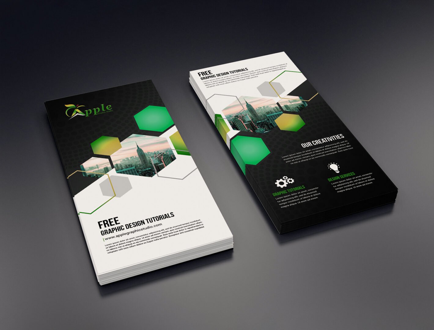 115 GSM Glossy Economy Flyer (Size: DL)