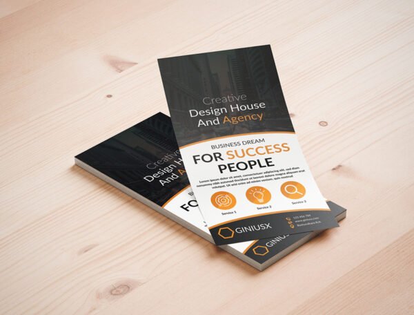 115 GSM Glossy Economy Flyer (Size: DL) - Image 4