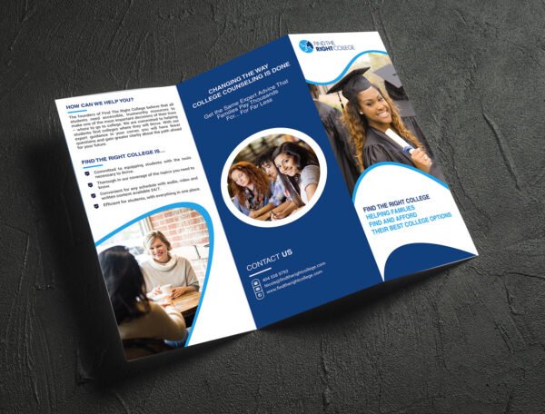 115 GSM Glossy Paper Brochure (Size: A3 Tryfold) - Image 4