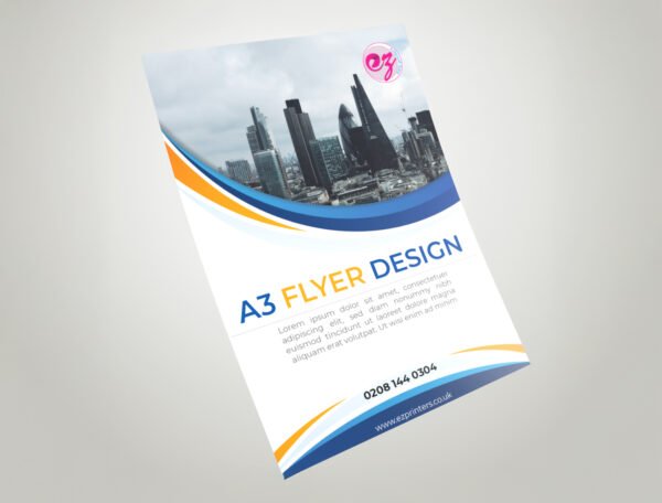 115 GSM Glossy Paper Flyer (Size: A3) - Image 4