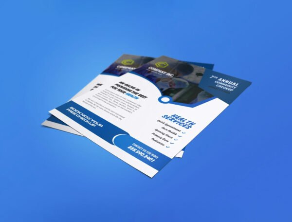 135 GSM Glossy Economy Flyer (Size: A5)