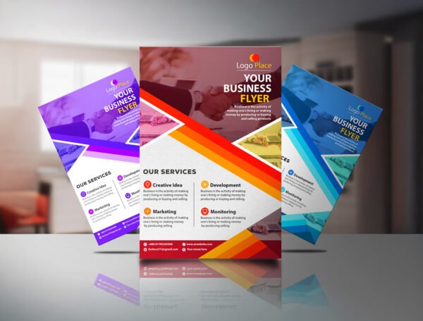 135 GSM Glossy Economy Flyer (Size: A5) - Image 3