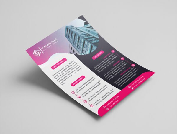 135 GSM Glossy Economy Flyer (Size: A5) - Image 2