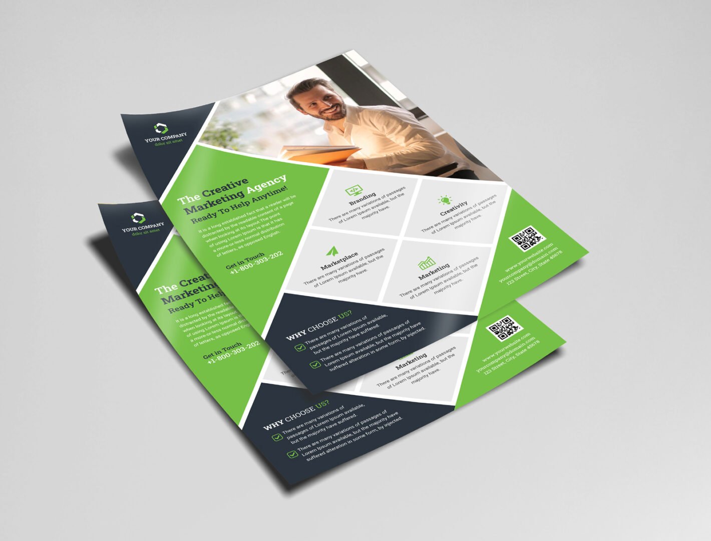 135 GSM Glossy Economy Flyer (Size: A6)