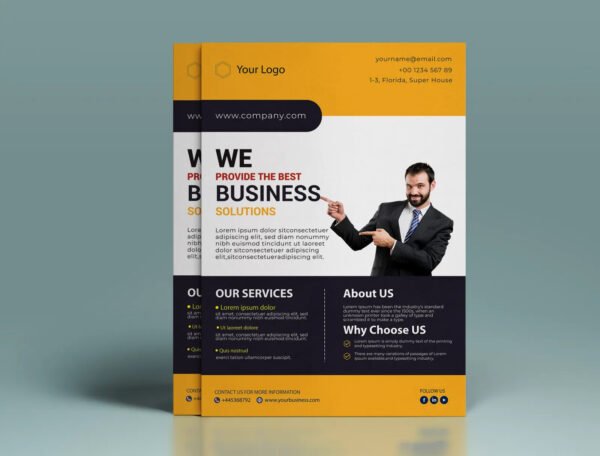 135 GSM Glossy Economy Flyer (Size: B6) - Image 2