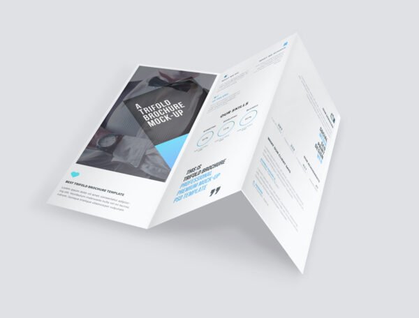 135 GSM Glossy Paper Brochure (Size: A3 Tryfold) - Image 3