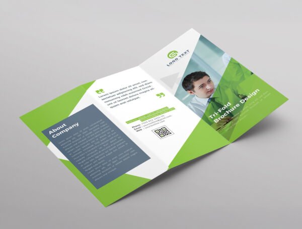 135 GSM Glossy Paper Brochure (Size: B4 Tryfold) - Image 3