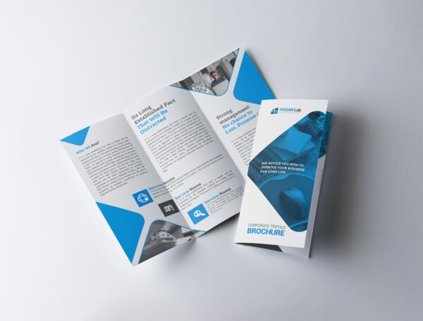 135 GSM Glossy Paper Brochure (Size: B4 Tryfold)