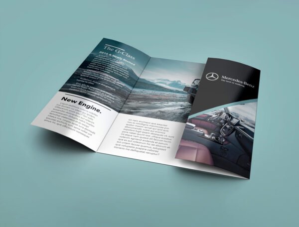 135 GSM Glossy Paper Brochure (Size: B4 Tryfold) - Image 4