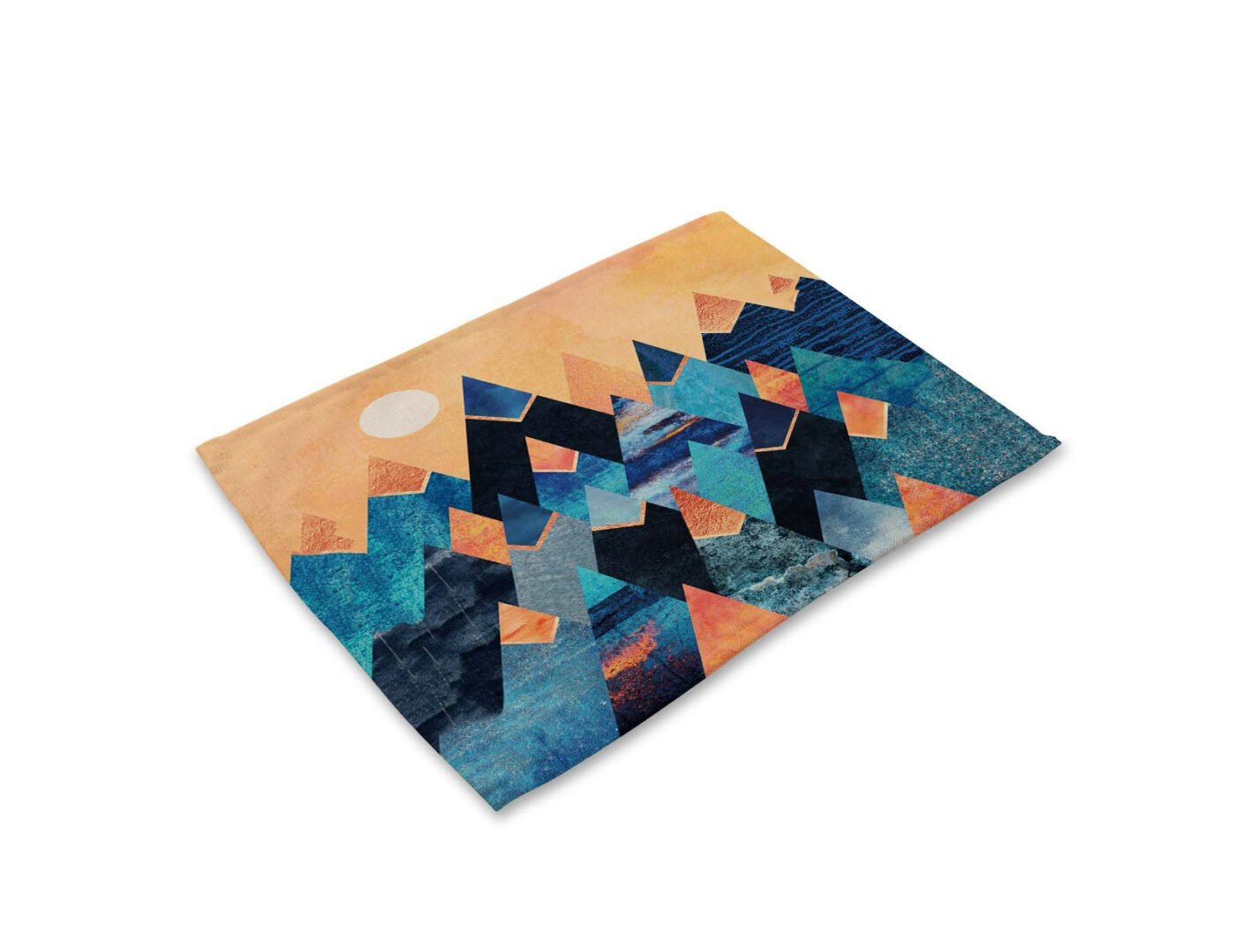 135 GSM Glossy Paper Table Mat  (Size: 34x48cm)